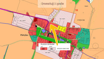 Prodej stavebního pozemku v k.ú. Přehýšov - 4