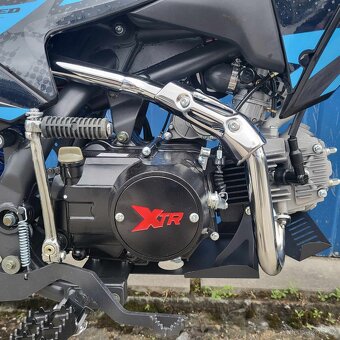 Pitbike XTR616 125cc 4t 17/14 E-START modrá - 4