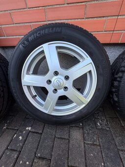 Sada alu kol 6,5x16 5x112 ET 40 + pneu MICHELIN 205/55 R16 - 4