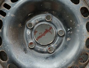 Plechové disky 5x110 6,5JxR15 ET35 Opel - 4