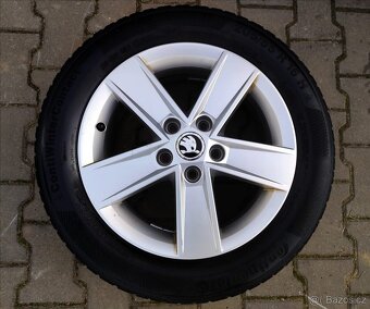 Alu kola originál Škoda Octavia III 5x112 R16 Star - 4