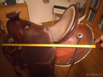 Westernové sedlo wade - 4