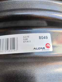 Plechové disky Fiat "Výprodej skladu" - 4