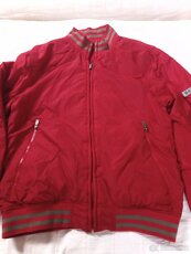 Červená podzimní bunda - 4