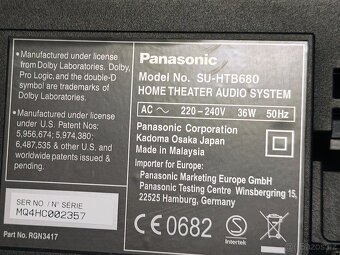 3.1 Soundbar Panasonic SU-HTB680 - 4