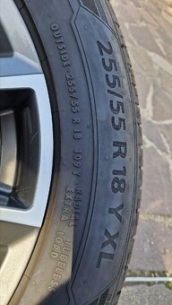 Litá kola Fondmetal s letními pneu Bravuris 255/55 R18 - 4