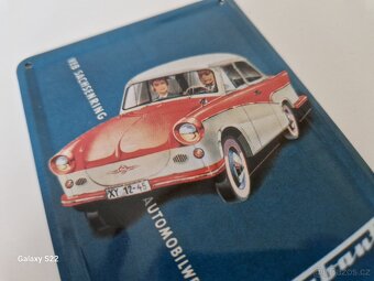 Plechová cedule Trabant - 4