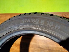 Zimní pneu Semperit 175/60 R18, vzorek 4x 8,2mm, DOT 4022 - 4