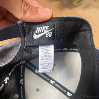 Sedá Nike sb kšiltovka nenošena - 4