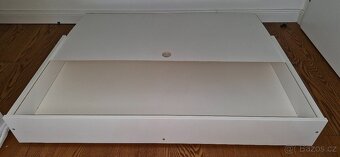 Dřevěný šuplík pod detskou postýlku 120x60 - 4