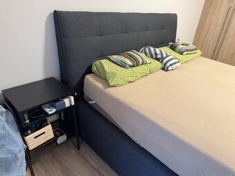 Kvalitní postel Boxspring s matracemi - 4