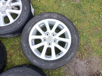 mazda 5 orig. alu kola- pneu letní 205/55 R16 - 4