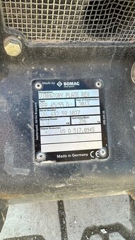 Vibrační deska Bomag - 4