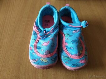 Dětské boty do vody F&F velikost 27 dinosauři - 4