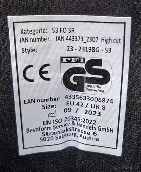 Pracovní boty Parkside - 4