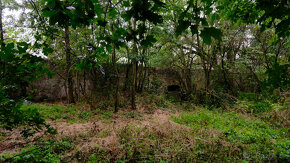 Prodej atyp.st.pozemek(1100 m2)areál zámku,Police u Jemnice - 4