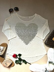 RIVER ISLAND tričko tunika S/M - 4