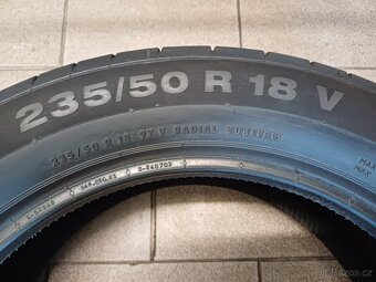 LETNÍ pneu Continental 235/50/r18 4ks - 4