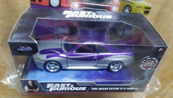 Fast & Furious modely Jada 1:32 Chevrolet a Nissan - 4
