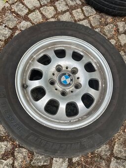 ALU kola + pneu 195/65 R15 5×120 z BMW E46 - 4