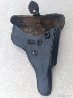 Kožené pouzdro pro Luger P08 značené (2.sv válka) - 4