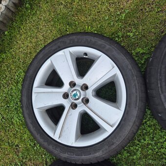 originál sada škoda superb 2 225/45 R17 - 4