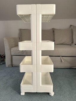 Plastový pojízdný regálek - 4