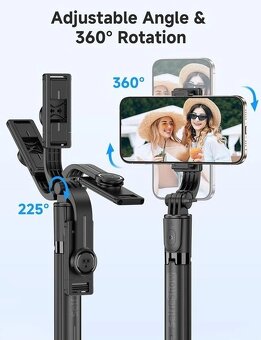 Mini selfie stativ s dálkovým ovládáním - 4