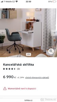 kancelářská skříňka - sekretář - 4