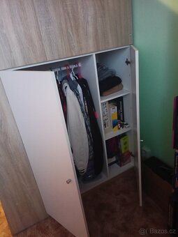 patrová postel+psací stůl a skříň - 4