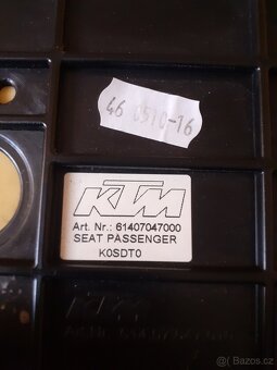 Sedlo spolujezdce - KTM Super Duke 1290 (GT,R) - 4