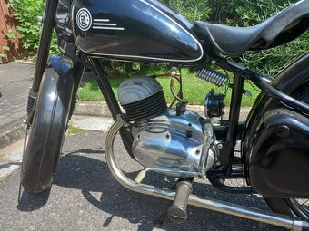 ČZ 150 C, rok výroby 1951, krásná, plně funkční - 4