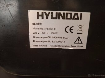 Prodám kráječ Hyundai - 4