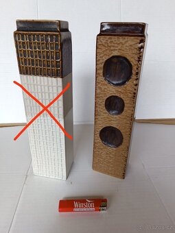 Keramické vázy RETRO, 2 ks - 4