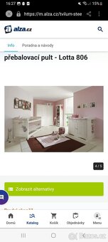 Přebalovací komoda Lotta masiv - 4