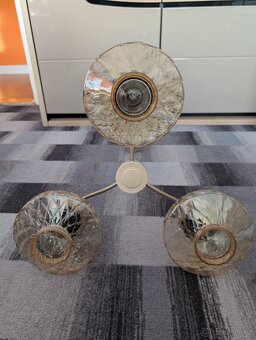 Tříramenný retro lustr - 4