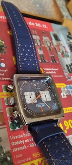 moderní hodinky MEGIR CHRONOGRAF PILOT - 4