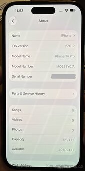 Apple iPhone 14 Pro 512 GB, Deep Purple - 4