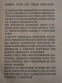 Slovensko Masarykovi, Praha 1930 - 4
