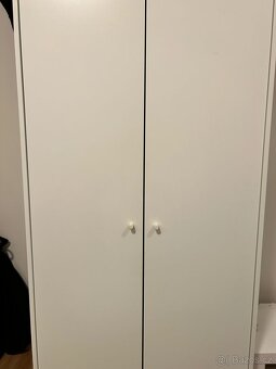 IKEA Šatní skříň | bílá - 4