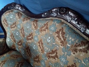 Starožitna sofa 2 křesla - 4