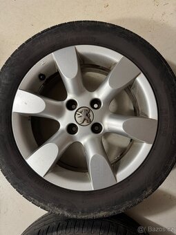 Prodám alu sadu originálních kol Equinoxe pro Peugeot 307 - 4