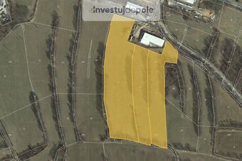 Prodej louky u komerčních pozemků v k.ú. Pravětín - 4