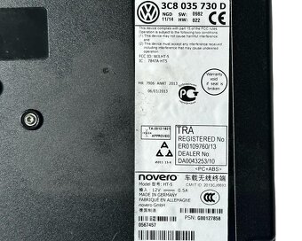 Bluetooth handsfree jednotka 3C8035730D Škoda Superb 2 FL 14 - 4