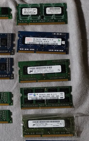 Prodám paměti DDR DDR2 DDR3 2GB 1GB 512MB do PC i notebooku - 4