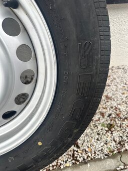 Pneu a kola 2 ks 195 70 R15 C na vozik, karavan - 4