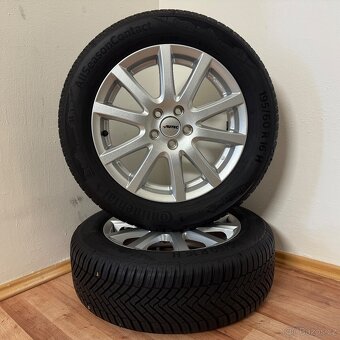 VW / ŠKODA 5x100 R16 ET45+CELOROČNÍ 195/60R16 7,5m - 4