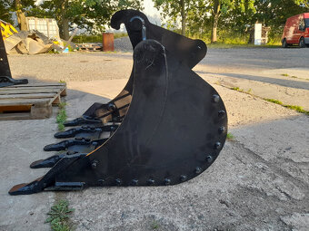 Roštová lopata- třídící lžíci upínaní lenhoff MS 03 š.80cm - 4