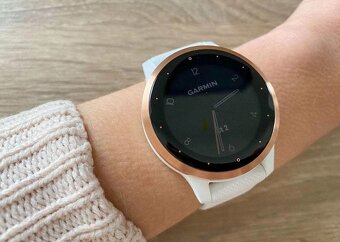 Garmin Vívoactive 4S RoseGold White - 4