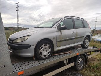 ND i celé - Peugeot 206 SW 1.4i 55 kW stříbrná - 4
